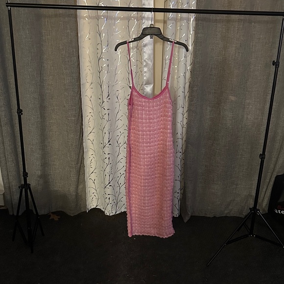 Fashion Nova Pink Midi Dress - Picture 2 of 2